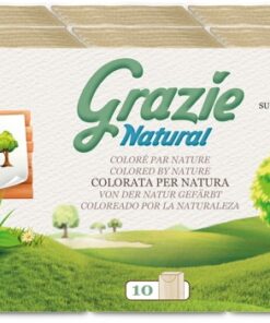 PAÑUELOS GRAZIE NATURAL 10 PAQUETES