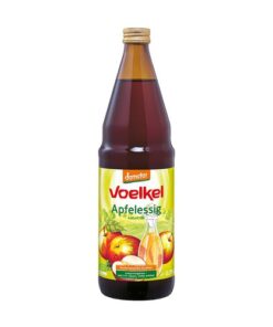 VINAGRE DE MANZANA TURBIO NATURAL VOELKEL 750ML