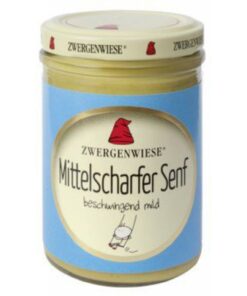 MOSTAZA MEDIO PICANTE 160ML- ZWERGENWIESE