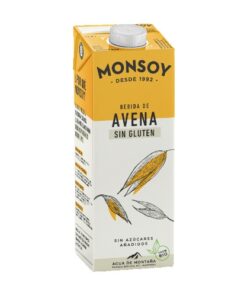 BEBIDA AVENA S/G MONSOY 1L