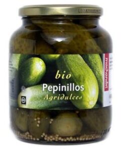 PEPINILLOS AGRIDULCE BIO MACHANDEL 350G