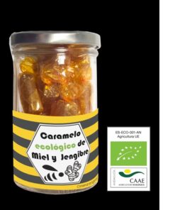 CARAMELO DE MIEL Y JENGIBRE/PROPÓLEO 120GR - VERDEMIEL