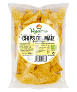 CHIPS MAIZ VEGETALIA 125G