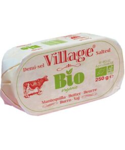 MANTEQUILLA CON SAL BIO 250G VILLAGE