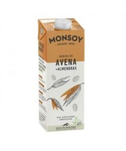 BEBIDA AVENA ALMENDRAS MONSOY 1L