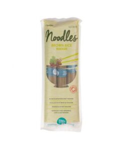 NOODLES ARROZ INTEGRAL CON WAKAME 250G