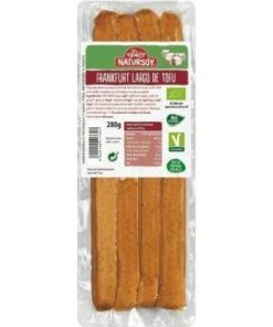 SALCHICHAS VEGGIE BRATWURS BARBACOA NATURSOY